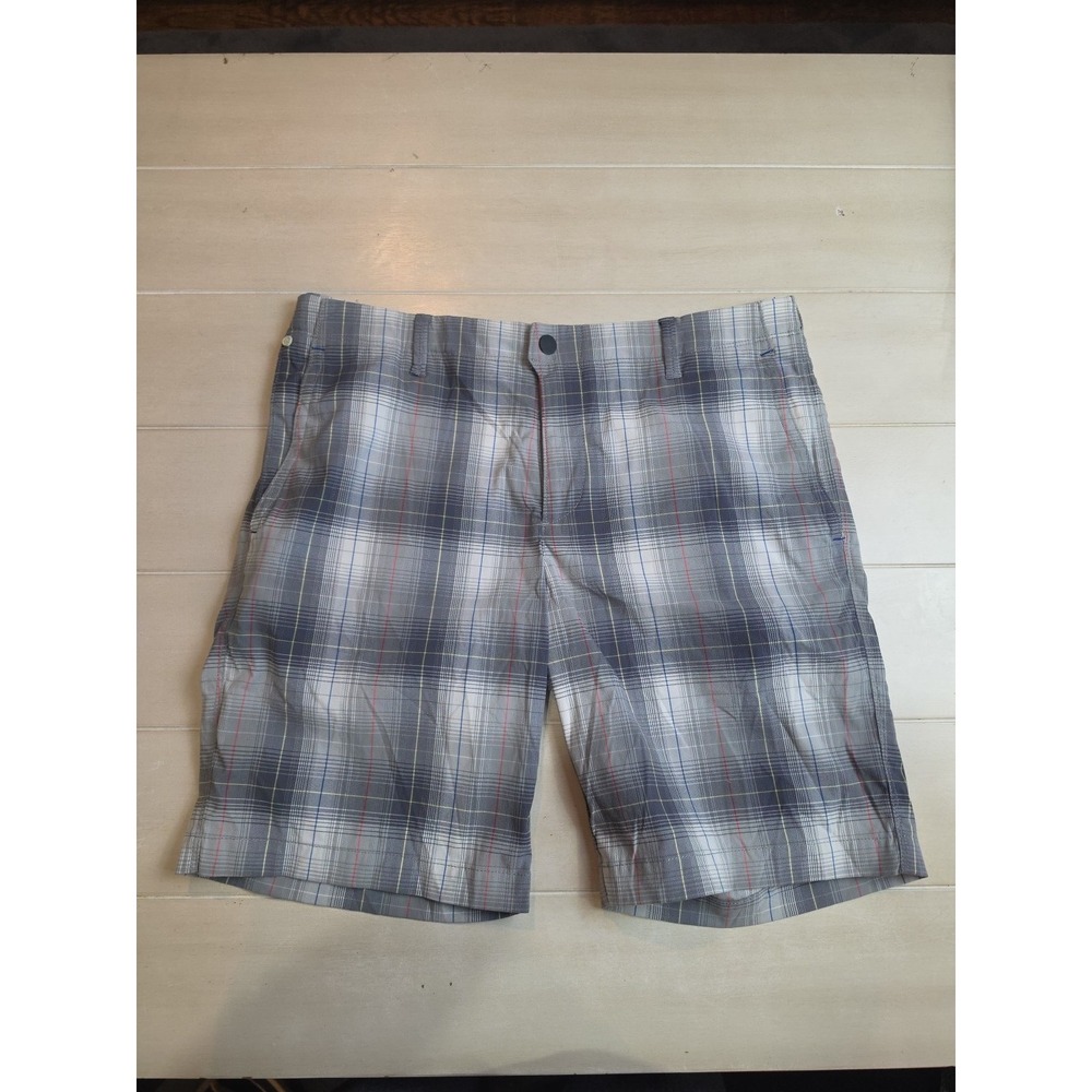 Tommy Bahama Mens Size 34 Plaid Short Flat Front